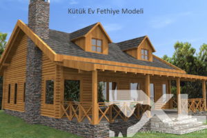 Marmaris ahşap villa imalatı