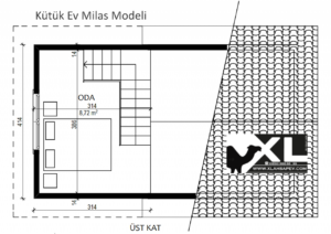 Muğla bungalow ev projesi